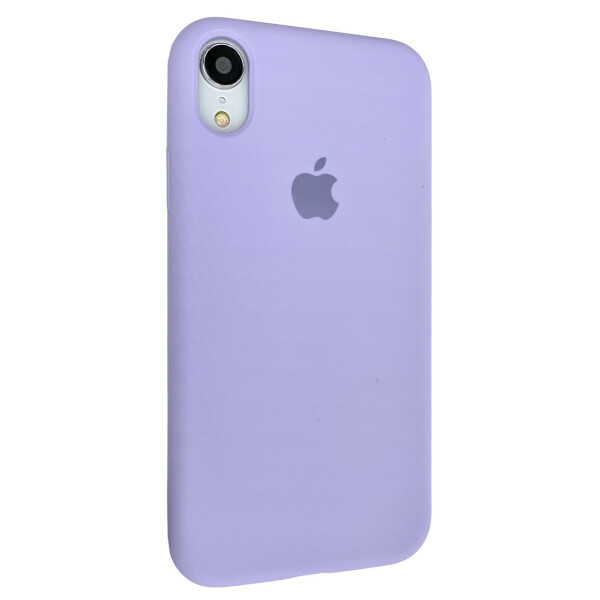 

Чехол-накладка Silicone Case Full Cover для Apple iPhone XR (Viola)