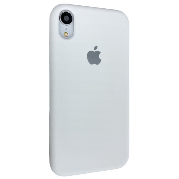 

Чехол-накладка Silicone Case Full Cover для Apple iPhone XR (white)