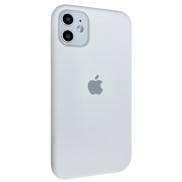 

Чехол-накладка Silicone Case Full Cover для Apple iPhone 11 (white)