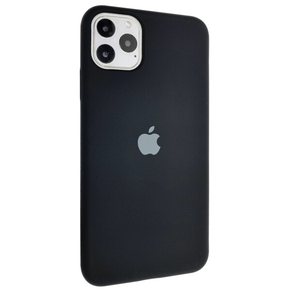 

Чехол-накладка Silicone Case Full Cover для Apple iPhone 11 Pro Max (black)