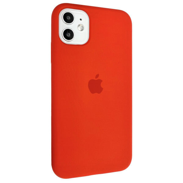 

Чехол-накладка Silicone Case Full Cover для Apple iPhone 11 (red)