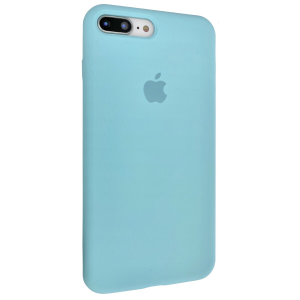 

Чехол-накладка Silicone Case Full Cover для Apple iPhone 7 / 8 Plus (sea blue)