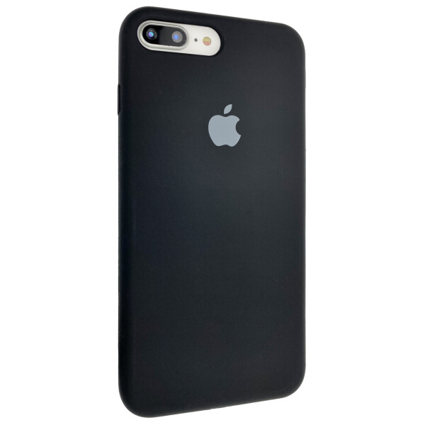 

Чехол-накладка Silicone Case Full Cover для Apple iPhone 7 / 8 Plus (black)