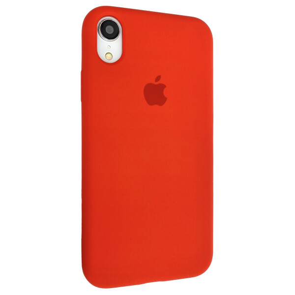 

Чехол-накладка Silicone Case Full Cover для Apple iPhone XR (red)