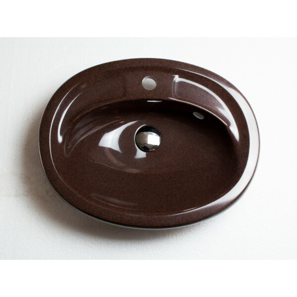 

Раковина врезная Adamant COMFY 540x425 brown-05