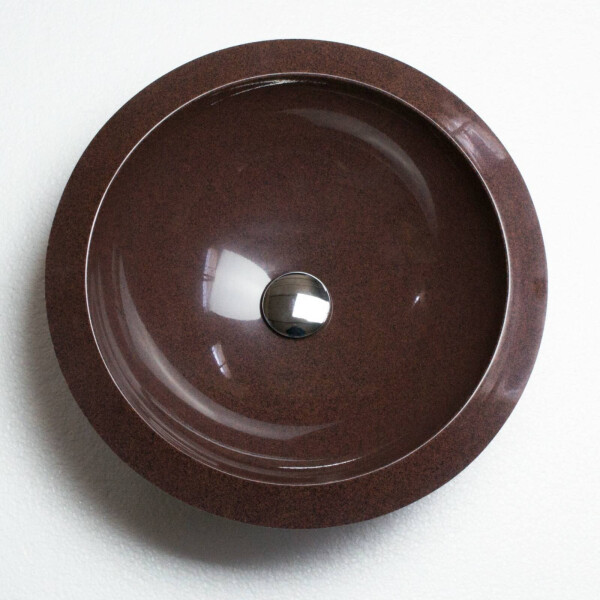 

Раковина врезная Adamant MOON 460 brown-05