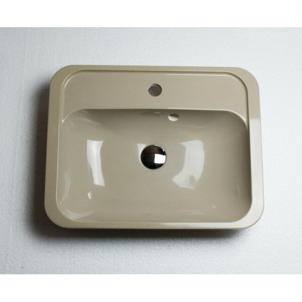

Раковина врезная Adamant OPTION 550x430 cream-02