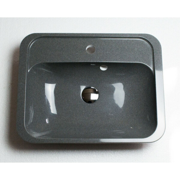 

Раковина врезная Adamant OPTION 550x430 gray-04