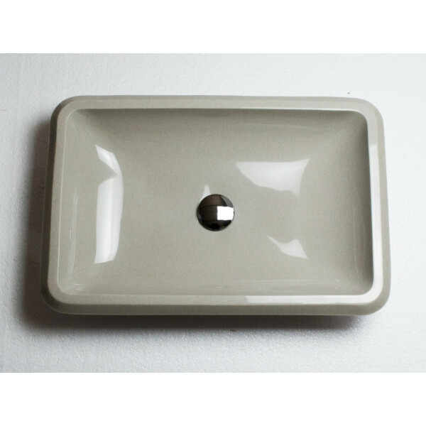 

Раковина врезная Adamant PLAIN 590x390 beige-06