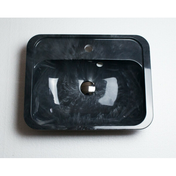 

Раковина врезная Adamant OPTION 550x430 BLACK&WHITE (оригинальный)