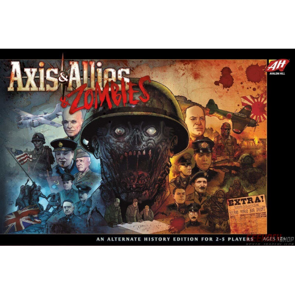 

Настольная игра Avalon Hill Axis & Allies & Zombies