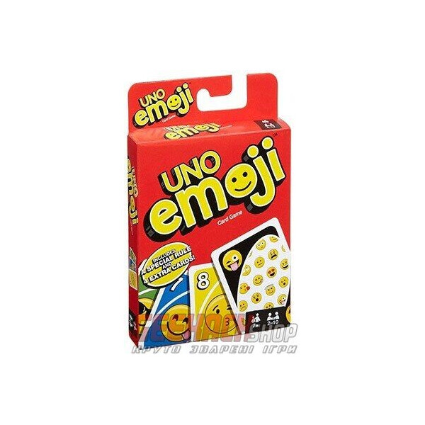 

Настольная игра Mattel UNO Emoji (Уно Смайлики) (DYC15)