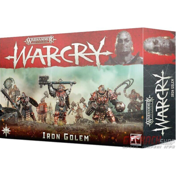 

Настольная игра Games Workshop Warcry: Iron Golem (Железный Голем)