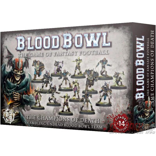 

Настольная игра Games Workshop Blood Bowl: The Champions of Death - Shambling Undead Team