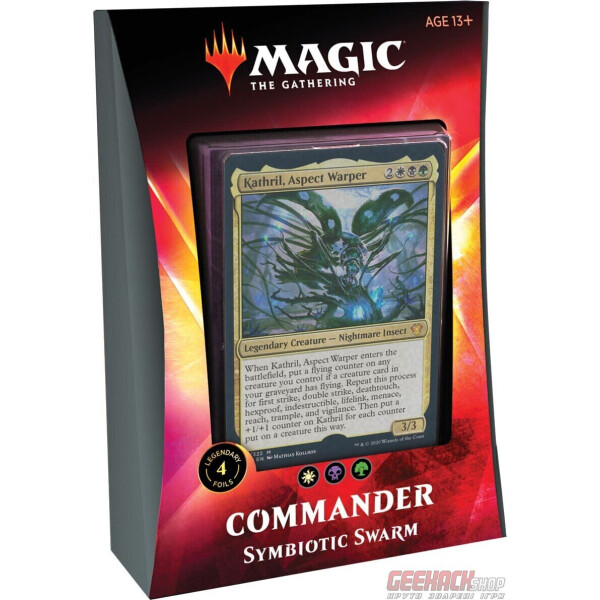 

Настольная игра Wizards of the Coast Commander Deck Symbiotic Swarm - Ikoria Lair of Behemoths Magic The Gathering