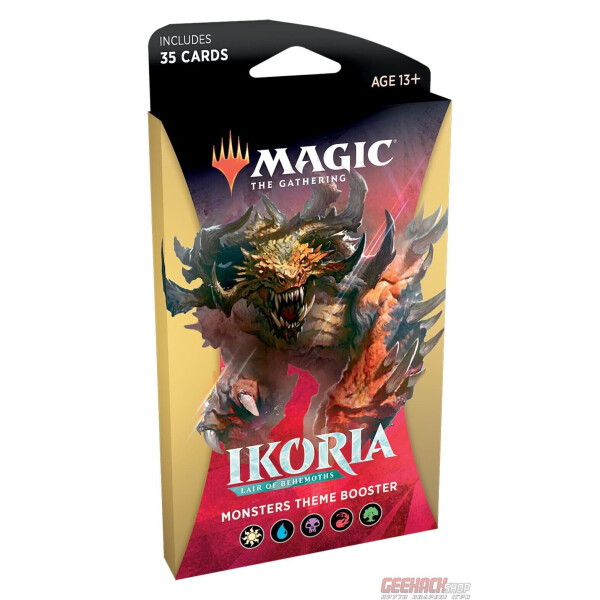 

Настольная игра Wizards of the Coast Тематический бустер Ikoria Lair of Behemoths Monsters АНГЛ Magic The Gathering