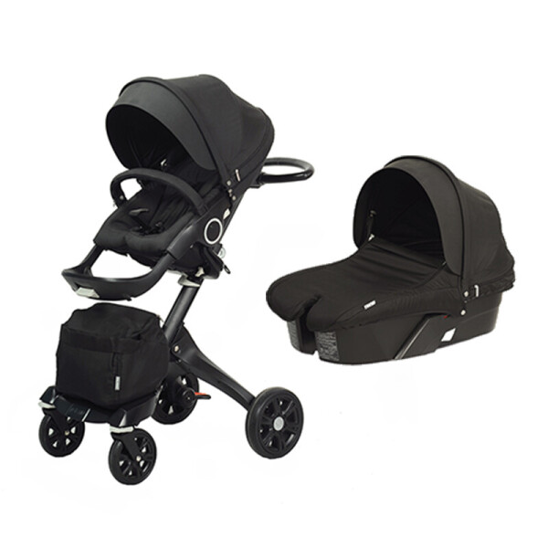 

Универсальная коляска DSLAND Xplory V6 all black черный