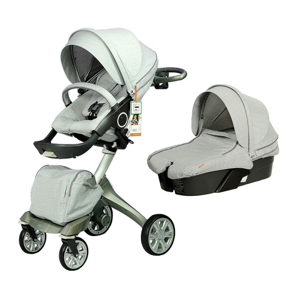 

Универсальная коляска DSLAND Xplory V6 Silver Grey серый