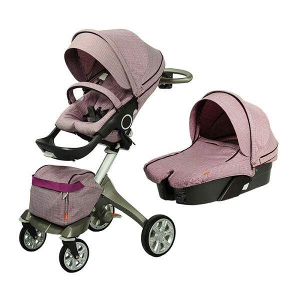 

Универсальная коляска DSLAND V6 Light purple фиолетовый