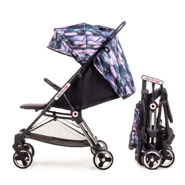 

Прогулочная коляска Ninos Mini, Purple Bird