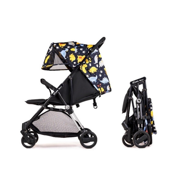 

Прогулочная коляска Ninos Mini 2, Blue Dino