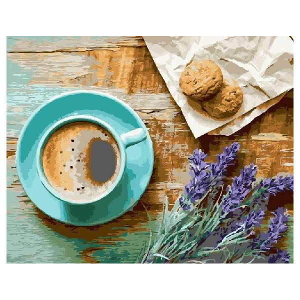 

Картина по номерам BRUSHME Лавандовое утро