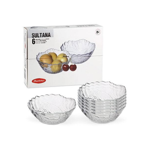

Набор салатниц SULTANA Pasabahce 10286 - 6шт, 120 г (170947)