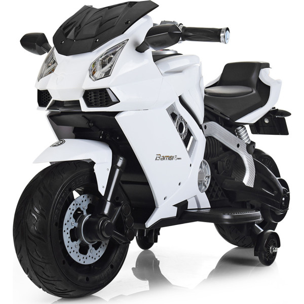 

Мотоцикл Bambi M 3637EL-1 White (M 3637EL)