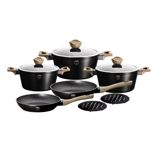 

Набор посуды 10 предметов ebony maple collection berling (172135)