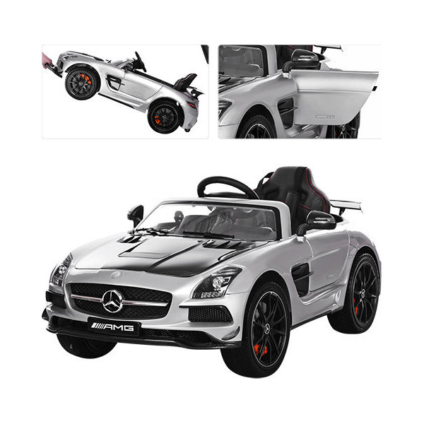 

Электромобиль Bambi Mercedes M 2760 EBLRS-11-2 Silver+Carbon (M 2760 EBLRS)