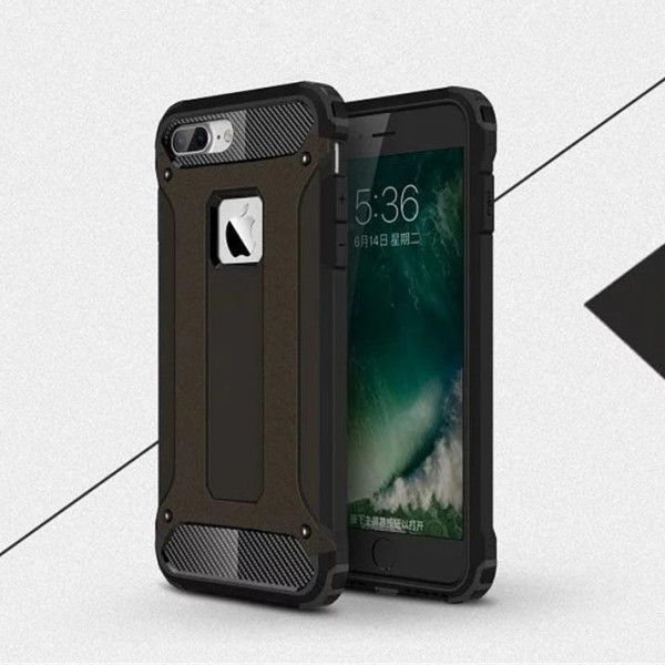 

бронированный противоударный TPU+PC Immortal для Apple iPhone 7 plus / 8 plus (5.5") (Черный) (107984)