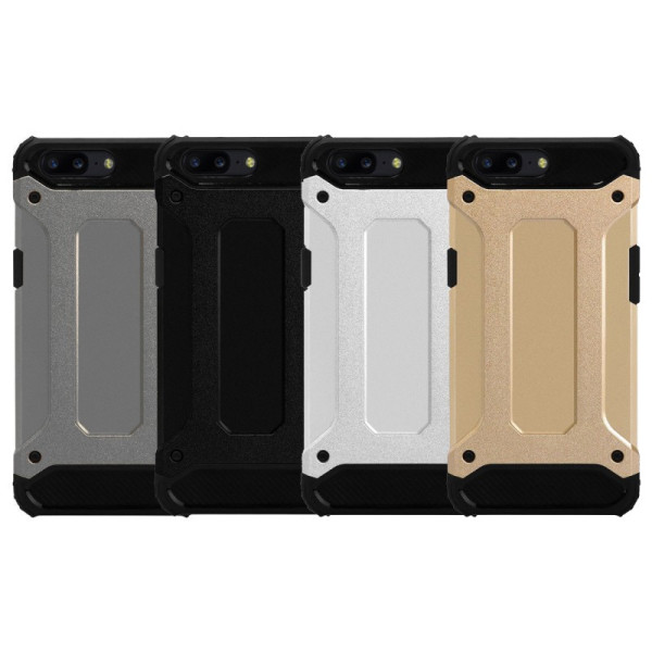 

бронированный противоударный TPU+PC Immortal для OnePlus 5 (Золотой) (107990)