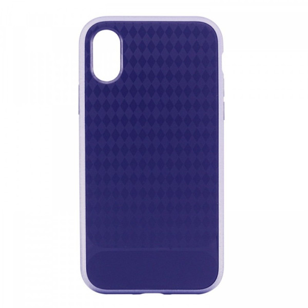 

HWcase TPU+PC для Apple iPhone X (5.8") (Синий / Серебряный) (263617)
