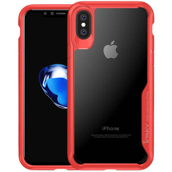 

TPU+PC iPaky Luckcool Series для Apple iPhone X (5.8") / XS (5.8") (Красный) (279084)