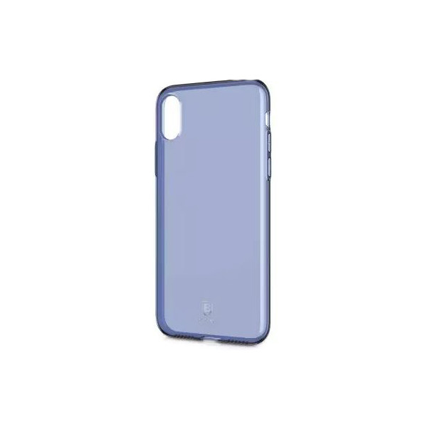 

TPU Baseus Simple Ultrathin для Apple iPhone X (5.8") (Синий / Transparent Blue) (279430)