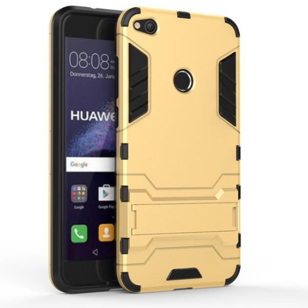 

-подставка ударопрочный Transformer для Huawei Y6 Pro (2017) / P9 Lite Mini / Nova Lite (2017) (Золотой / Champagne Gold) (326562)