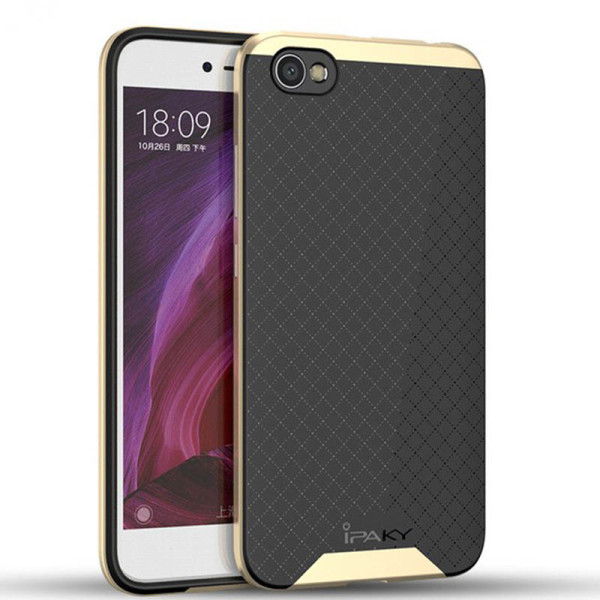 

iPaky TPU+PC для Xiaomi Redmi Note 5A / Redmi Y1 Lite (Черный / Золотой) (337423)