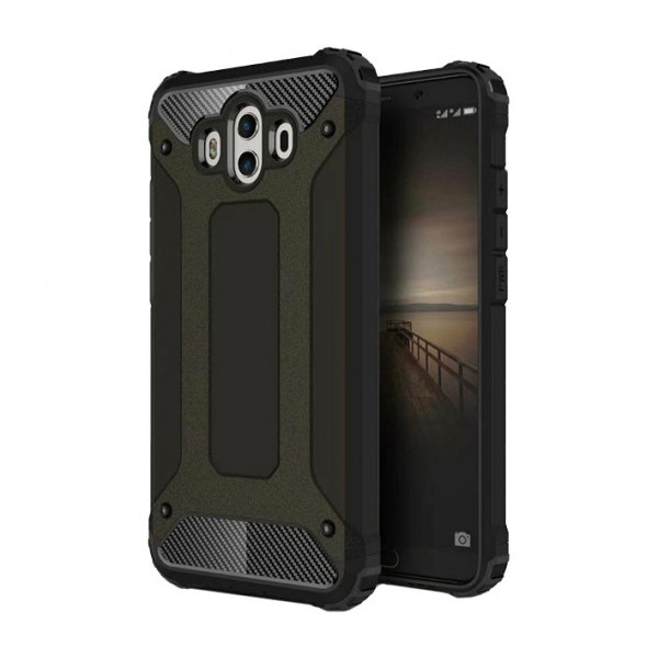 

Чехол бронированный противоударный TPU+PC Immortal для Huawei Mate 10 (Черный) (406521)