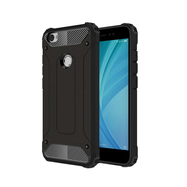 

бронированный противоударный TPU+PC Immortal для Xiaomi Redmi Note 5A Prime / Redmi Y1 (Черный) (406555)