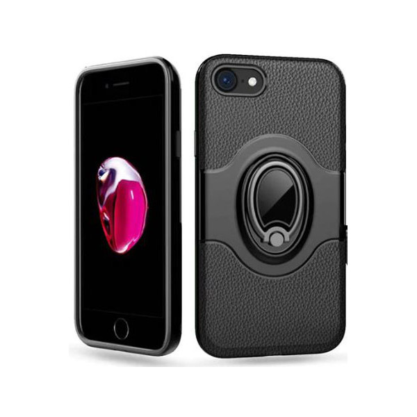 

TPU+PC Deen Feather с креплением под магнитный держатель для Apple iPhone 7 / 8 (4.7") (Черный) (476266)