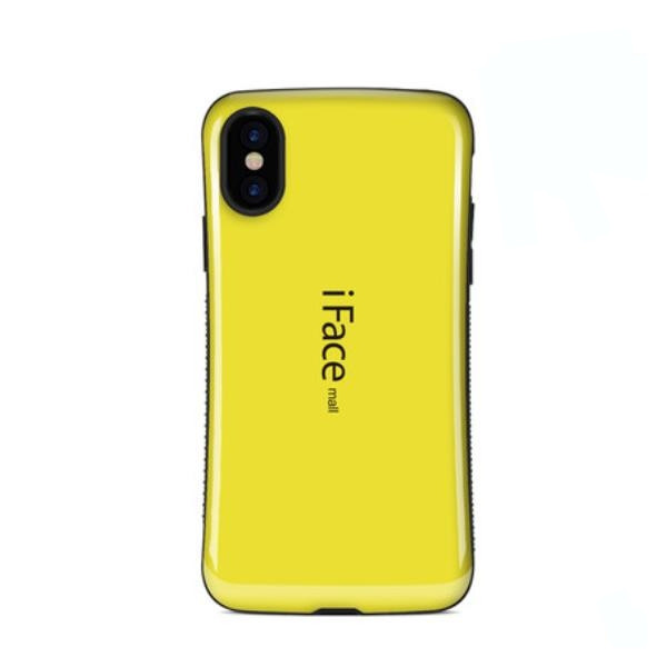 

TPU+PC iFace устойчивый к царапинам глянец для Apple iPhone X (5.8") / XS (5.8") (Желтый / Черный) (483976)