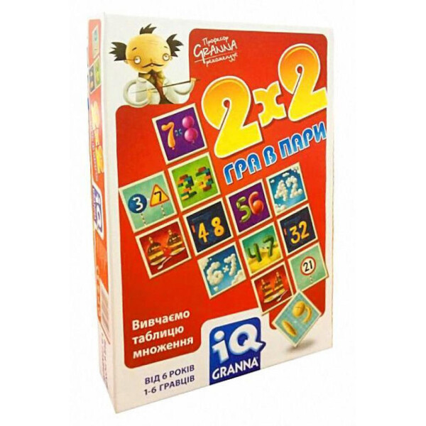 

Настольная игра Granna IQ 2х2 Игра в пары