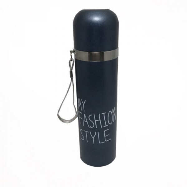 

Стальной термос My Fashion style 480 мл Blue (V-114)