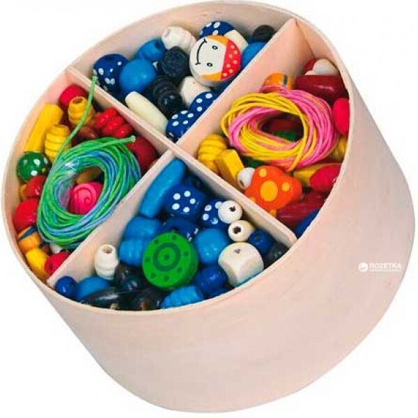 

Viga Toys Набор бусинок Деревянные бусинки (56002)