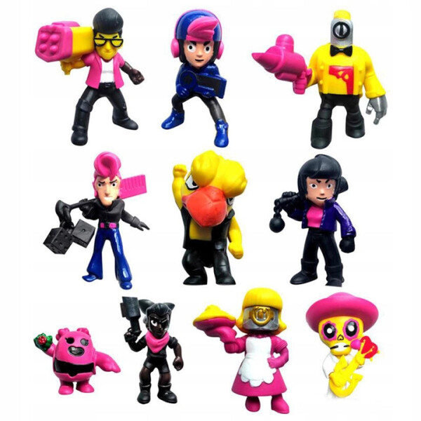 

Набор фигурок коллекционный Brawl Stars 10 шт (8405112159)