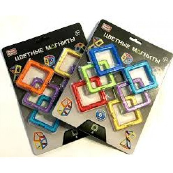 

Детский магнитный Конструктор Play Smart 2431 (6 деталей)