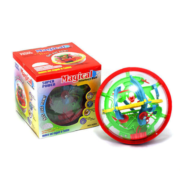 

Головоломка Icoy Toys Шар-лабиринт 12 см 100 барьеров (929А)