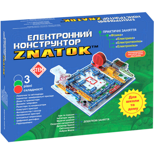 

Конструктор Znatok Школа (999 + схем) (REW-K007)