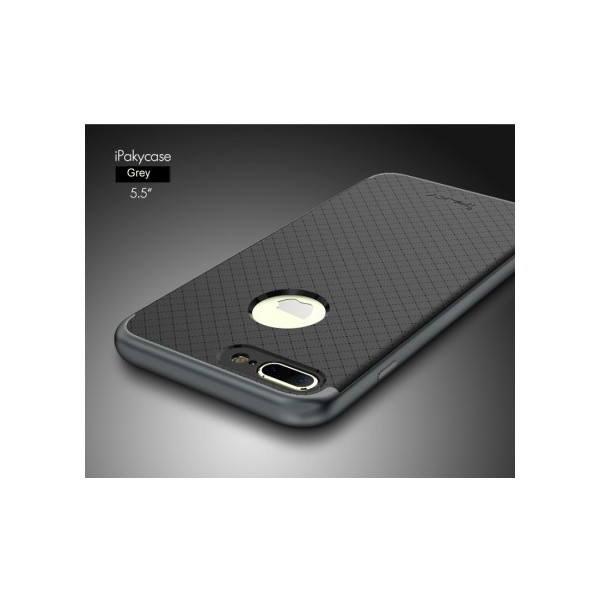 

iPaky TPU+PC для Apple iPhone 7 plus / 8 plus (5.5") (Черный / Серый) (52096)