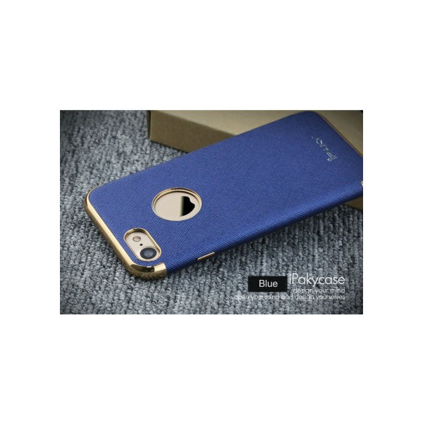 

кожаная накладка iPaky Chrome Series для Apple iPhone 7 / 8 (4.7") (Синий) (53074)